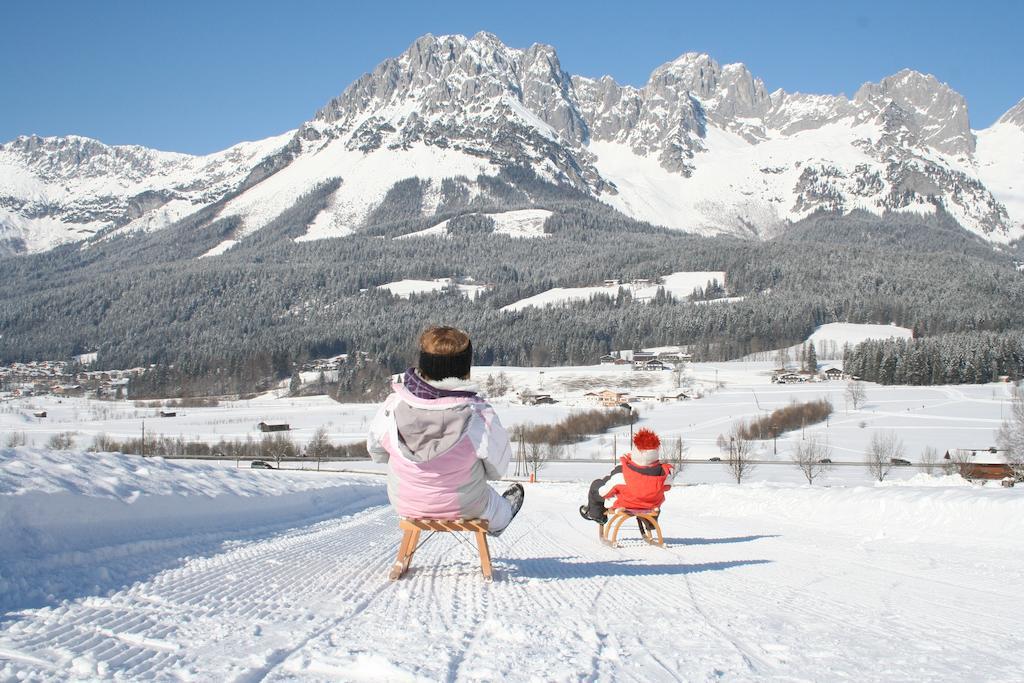 Gasthof Pension Lanzenhof Going am Wilden Kaiser Exteriér fotografie
